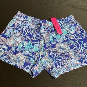 Lilly Pulitzer shorts in Lapis Lazuli